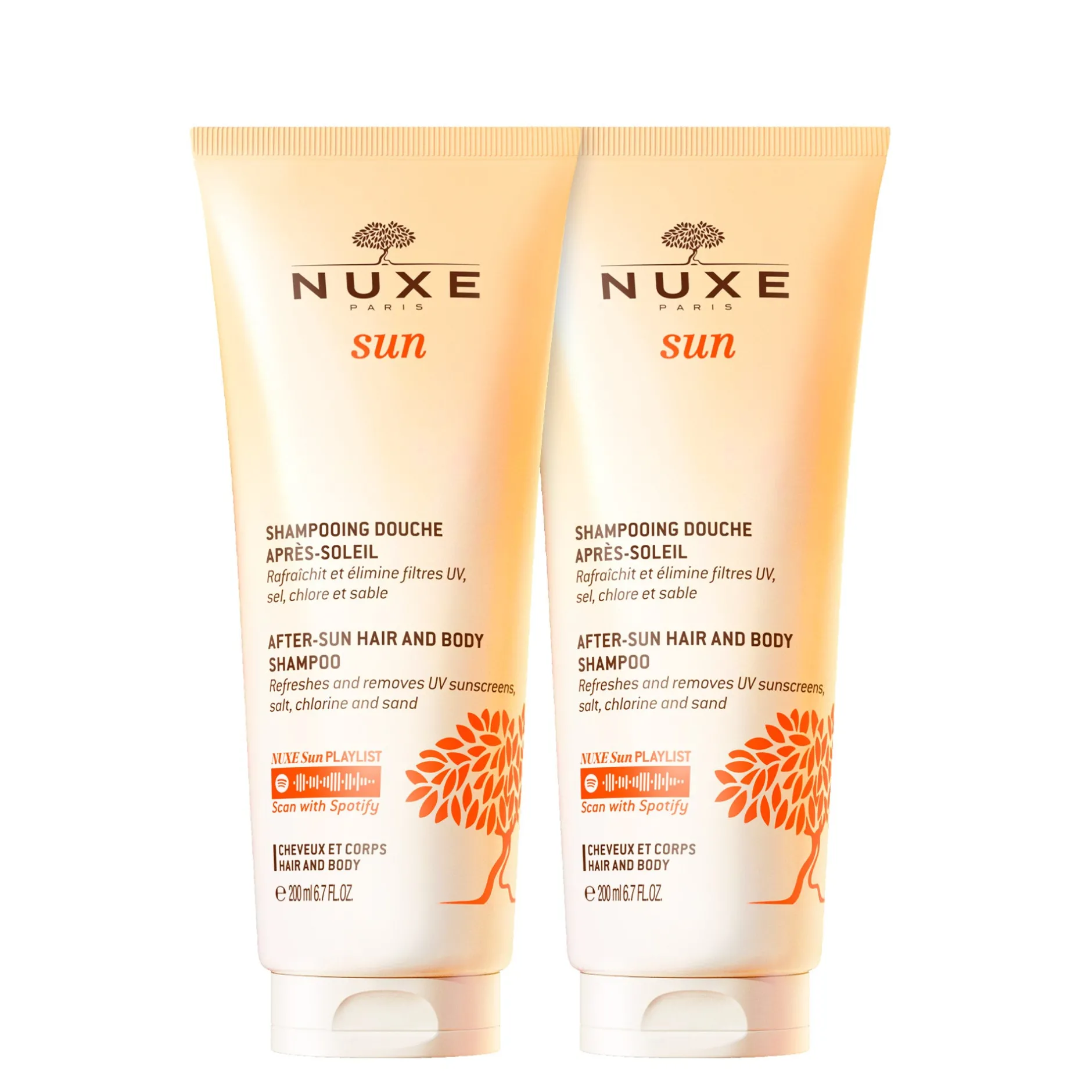 NUXE Shampoo | After-Sun*Duo Dusch Shampoo, Sun