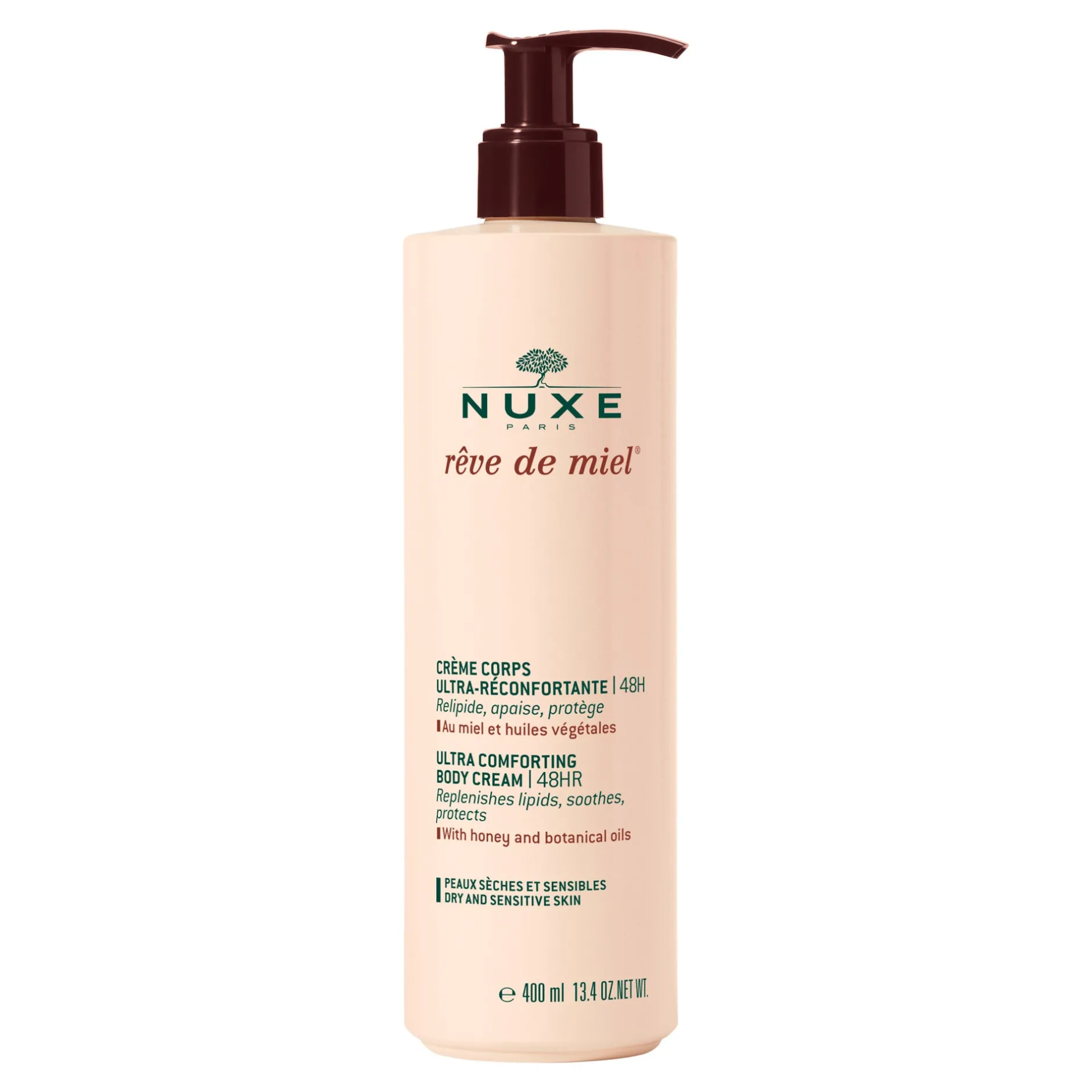 NUXE Körpercreme | Duschgel*Duo Waschgel und Körpercreme, Rêve de Miel®.