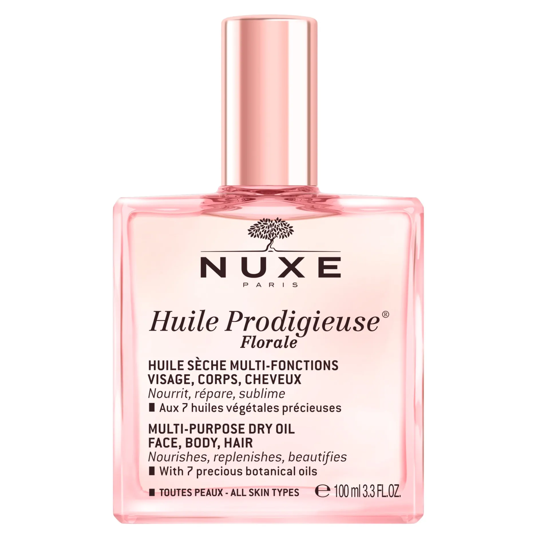 NUXE Haaröl | Körperöl*Huile Prodigieuse® Florale 100ml - Trockenöl Gesicht, Körper, Haare