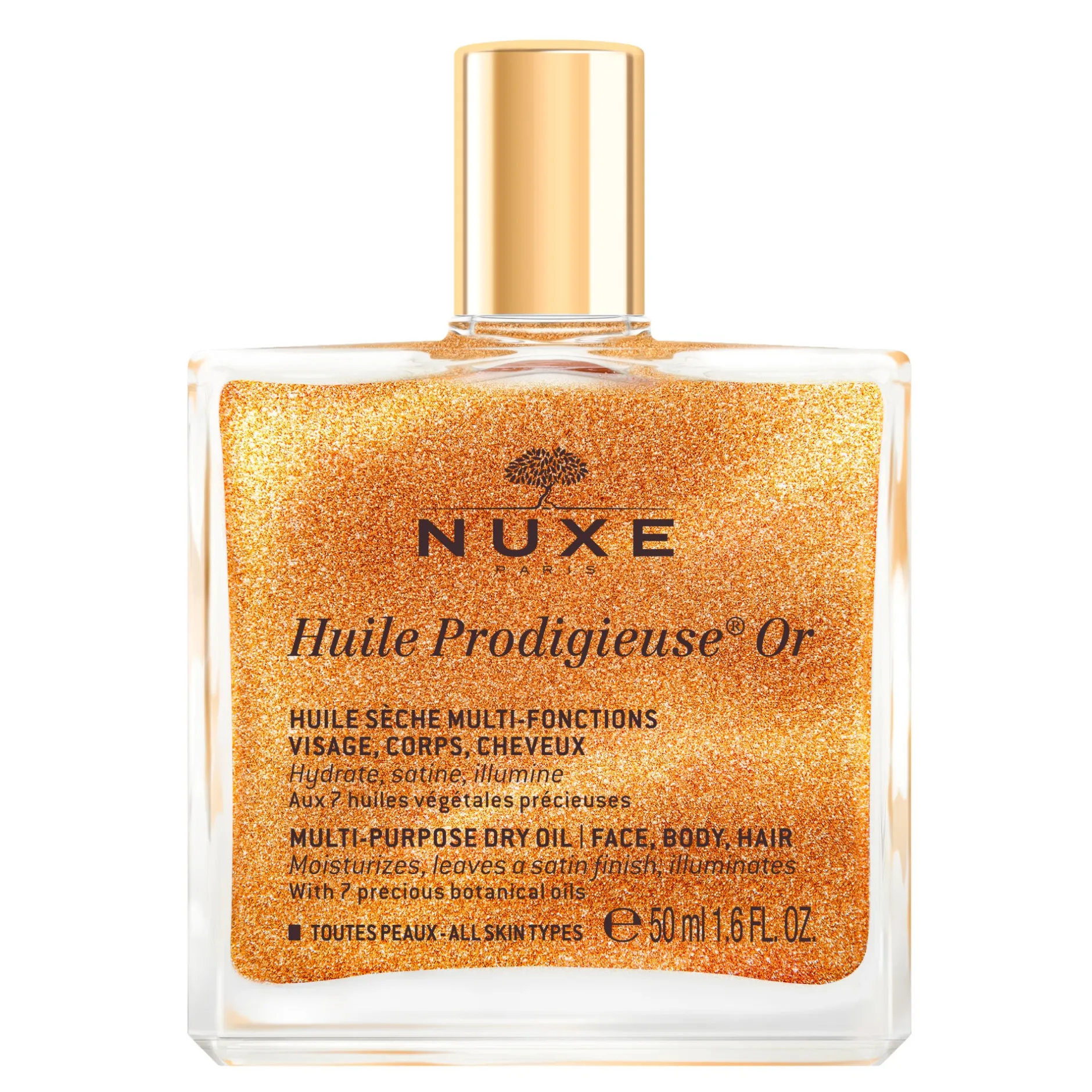 NUXE Zum Kleinen Preis | Haaröl*Huile Prodigieuse® Or 50 ml - Trockenöl Gesicht, Körper, Haare