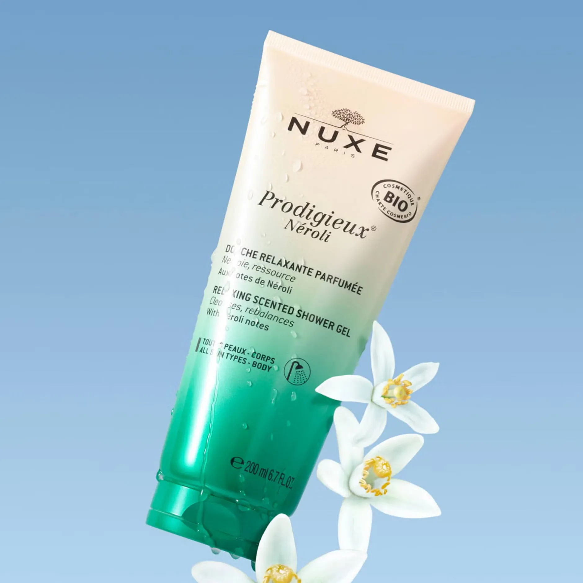 NUXE Zum Kleinen Preis | Duschgel*Prodigieux®Néroli Entspannendes Parfümiertes Duschgel 200ml