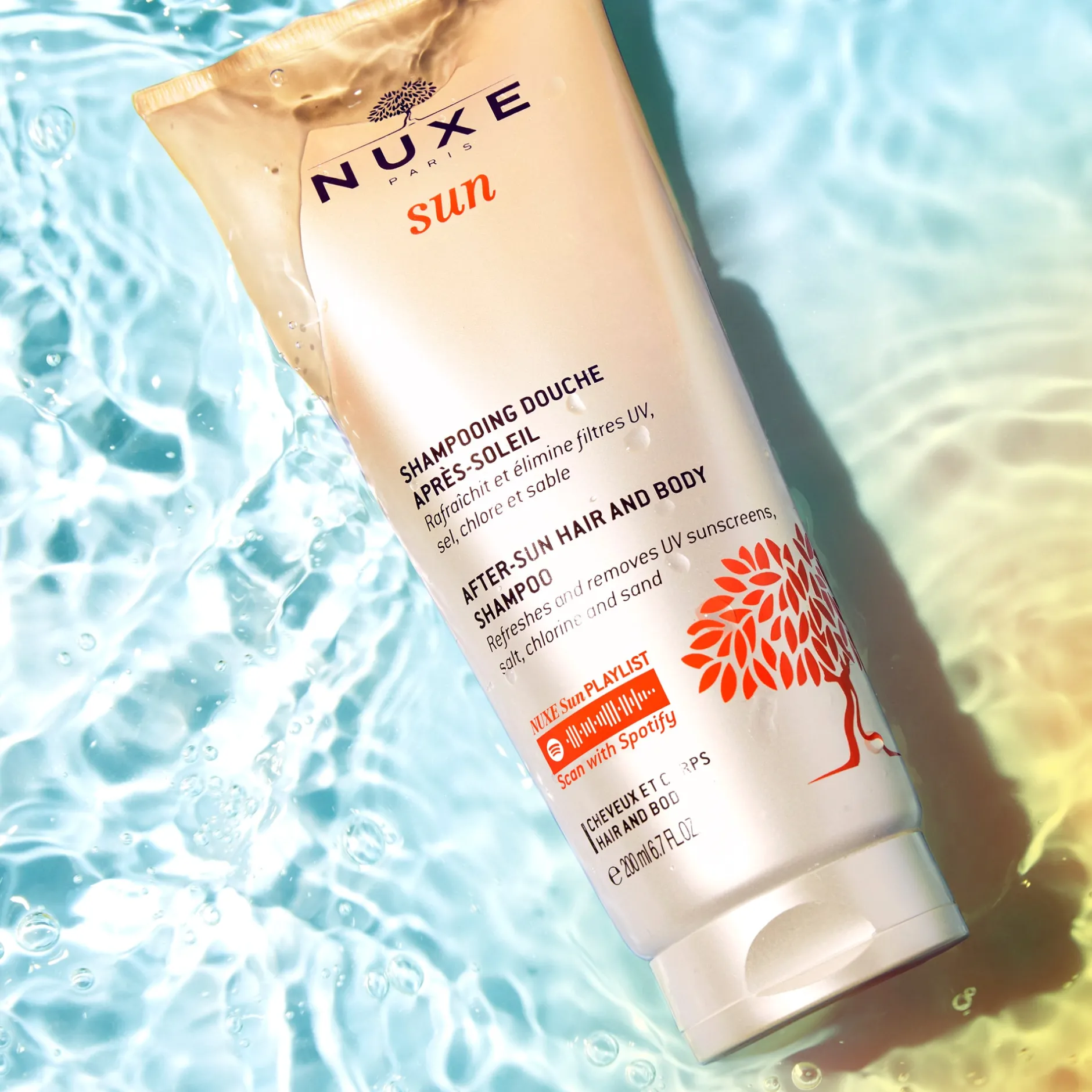 NUXE Körper Sonnenschutz | Sonnenschutz Gesicht*Sonnenschutz-Duo SPF50 und After-Sun-Shampoo